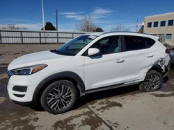 Salvage cars for sale at Littleton, CO auction: 2020 Hyundai Tucson Limited