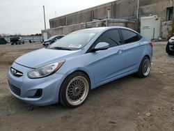 Salvage cars for sale from Copart Fredericksburg, VA: 2013 Hyundai Accent GLS