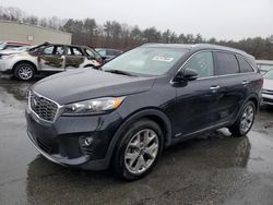 Salvage cars for sale at Exeter, RI auction: 2019 KIA Sorento EX