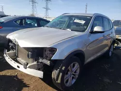 Salvage cars for sale from Copart Elgin, IL: 2015 BMW X3 XDRIVE35I