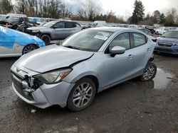 Salvage cars for sale from Copart Portland, OR: 2018 Toyota Yaris IA