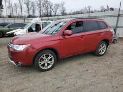 Salvage cars for sale at Spartanburg, SC auction: 2015 Mitsubishi Outlander SE