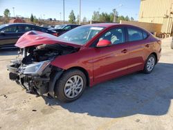 Hyundai Elantra se Vehiculos salvage en venta: 2020 Hyundai Elantra SE