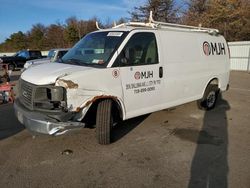 Salvage trucks for sale at Brookhaven, NY auction: 2015 GMC Savana G2500