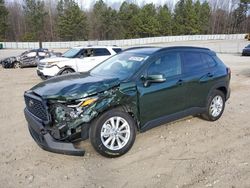 Salvage cars for sale from Copart Gainesville, GA: 2022 Toyota Corolla Cross LE