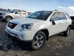Salvage cars for sale at Martinez, CA auction: 2011 GMC Acadia SLT-1