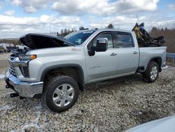 Salvage cars for sale from Copart Candia, NH: 2020 Chevrolet Silverado K3500 LTZ