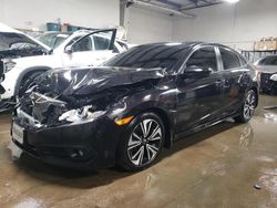 Honda Civic salvage cars for sale: 2017 Honda Civic EX