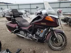 Salvage motorcycles for sale at Elgin, IL auction: 1988 Yamaha XVZ13 D