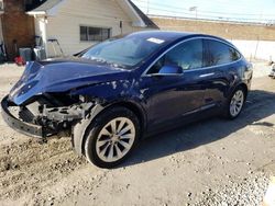 Salvage cars for sale from Copart Northfield, OH: 2017 Tesla Model X