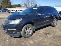 Salvage cars for sale at Finksburg, MD auction: 2016 Chevrolet Traverse LT