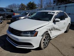 Volkswagen salvage cars for sale: 2017 Volkswagen Jetta SE