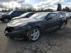 Chevrolet Camaro LS salvage cars for sale: 2022 Chevrolet Camaro LS