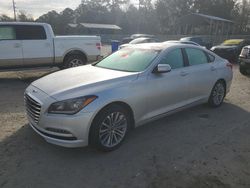 Salvage cars for sale from Copart Savannah, GA: 2017 Genesis G80 Base