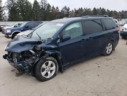 Salvage cars for sale from Copart Eldridge, IA: 2011 Toyota Sienna LE