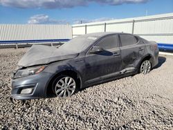 Salvage cars for sale at Wichita, KS auction: 2015 KIA Optima EX