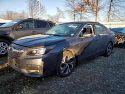 Subaru Legacy salvage cars for sale: 2022 Subaru Legacy Premium