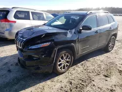 Salvage cars for sale at Spartanburg, SC auction: 2018 Jeep Cherokee Latitude Plus