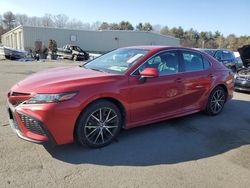 Salvage cars for sale at Exeter, RI auction: 2021 Toyota Camry SE