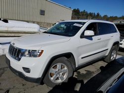Salvage cars for sale from Copart Exeter, RI: 2013 Jeep Grand Cherokee Laredo