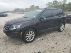 Salvage cars for sale from Copart Houston, TX: 2017 Volkswagen Tiguan S