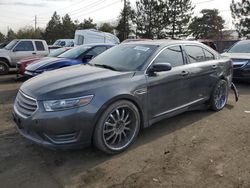 Vehiculos salvage en venta de Copart Denver, CO: 2017 Ford Taurus SEL