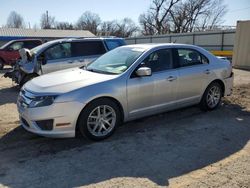 Salvage cars for sale at Wichita, KS auction: 2012 Ford Fusion SEL