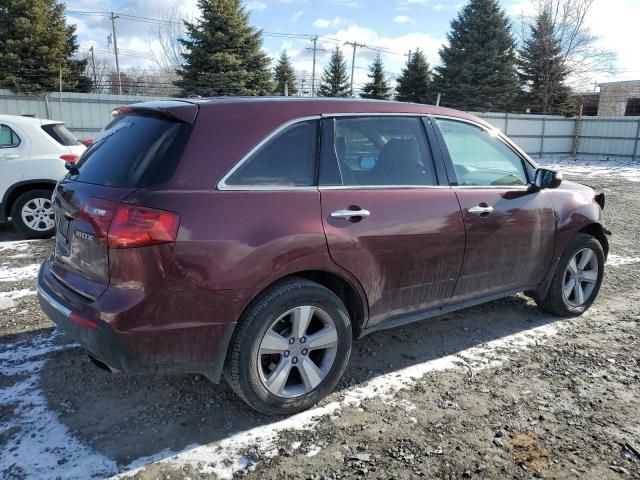 2012 Acura MDX Technology