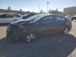 KIA Forte salvage cars for sale: 2017 KIA Forte LX