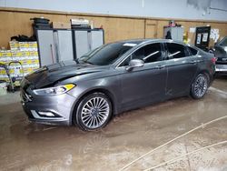 Vehiculos salvage en venta de Copart Kincheloe, MI: 2017 Ford Fusion SE