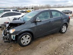Salvage cars for sale from Copart Louisville, KY: 2015 Chevrolet Sonic LT