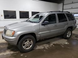 Salvage cars for sale from Copart Blaine, MN: 2000 Jeep Grand Cherokee Limited