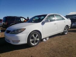 Salvage cars for sale from Copart Brighton, CO: 2005 Toyota Camry SE