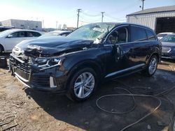 Salvage cars for sale from Copart Chicago Heights, IL: 2021 Audi Q7 Premium Plus