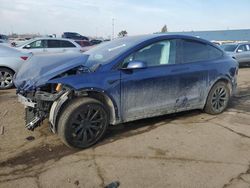 Salvage cars for sale from Copart Woodhaven, MI: 2022 Tesla Model X