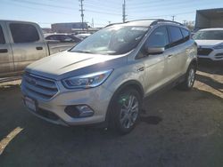 Salvage cars for sale from Copart Colorado Springs, CO: 2018 Ford Escape SEL