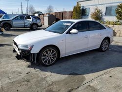 Audi A4 Premium salvage cars for sale: 2015 Audi A4 Premium