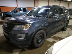 Salvage cars for sale from Copart Rocky View County, AB: 2017 Ford Explorer Sport