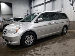 Honda Odyssey EX salvage cars for sale: 2007 Honda Odyssey EX