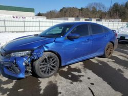 Honda Civic SI salvage cars for sale: 2020 Honda Civic SI