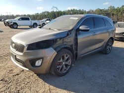 Salvage cars for sale from Copart Greenwell Springs, LA: 2016 KIA Sorento SX
