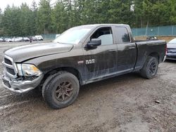 Salvage cars for sale from Copart Graham, WA: 2013 Dodge RAM 1500 ST