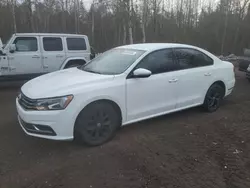 Salvage cars for sale at Bowmanville, ON auction: 2018 Volkswagen Passat S