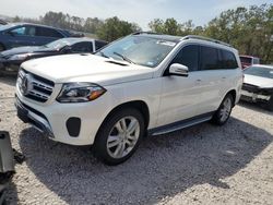 Salvage cars for sale at Houston, TX auction: 2017 Mercedes-Benz GLS 450 4matic