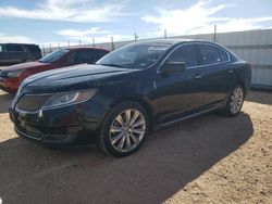 Salvage cars for sale at Andrews, TX auction: 2013 Lincoln MKS