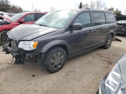 Salvage cars for sale at Bowmanville, ON auction: 2020 Dodge Grand Caravan SXT