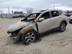 Salvage cars for sale at Lansing, MI auction: 2017 Honda CR-V EX