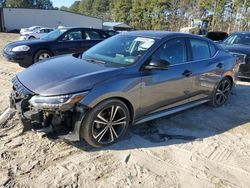 Nissan salvage cars for sale: 2021 Nissan Sentra SR