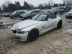 Salvage cars for sale from Copart Madisonville, TN: 2006 BMW Z4 3.0