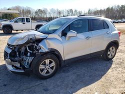 Salvage cars for sale from Copart Charles City, VA: 2020 Chevrolet Trax 1LT